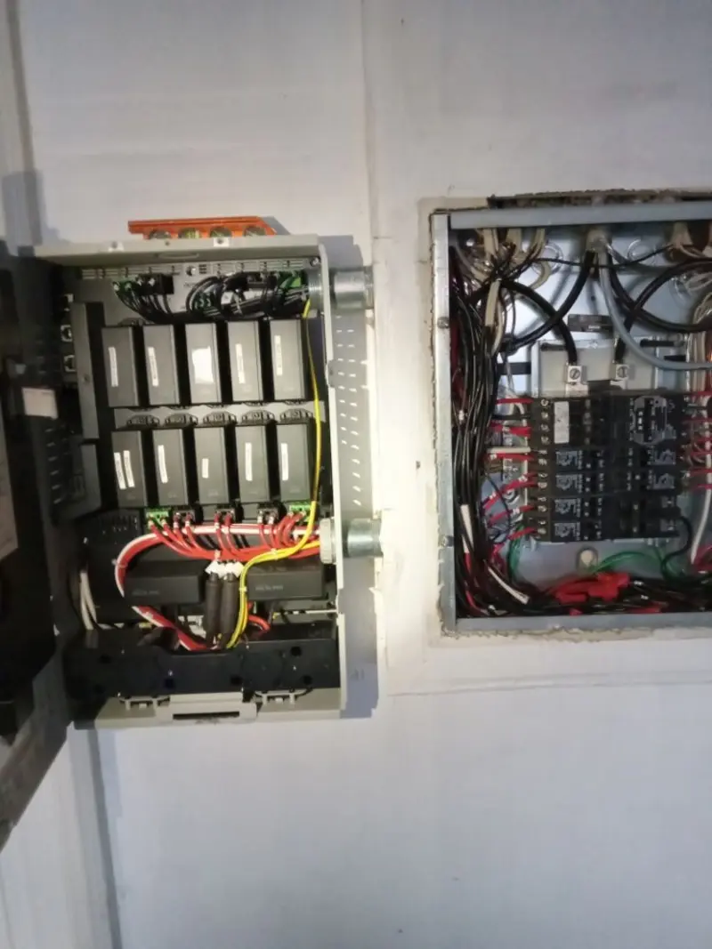 Electrical panel upgrade completed for Ring Doorbell Installation in Bisbee